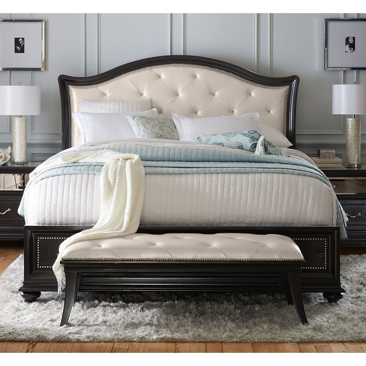 Marilyn Queen Bed American Signature Furniture My House within sizing 1500 X 1500