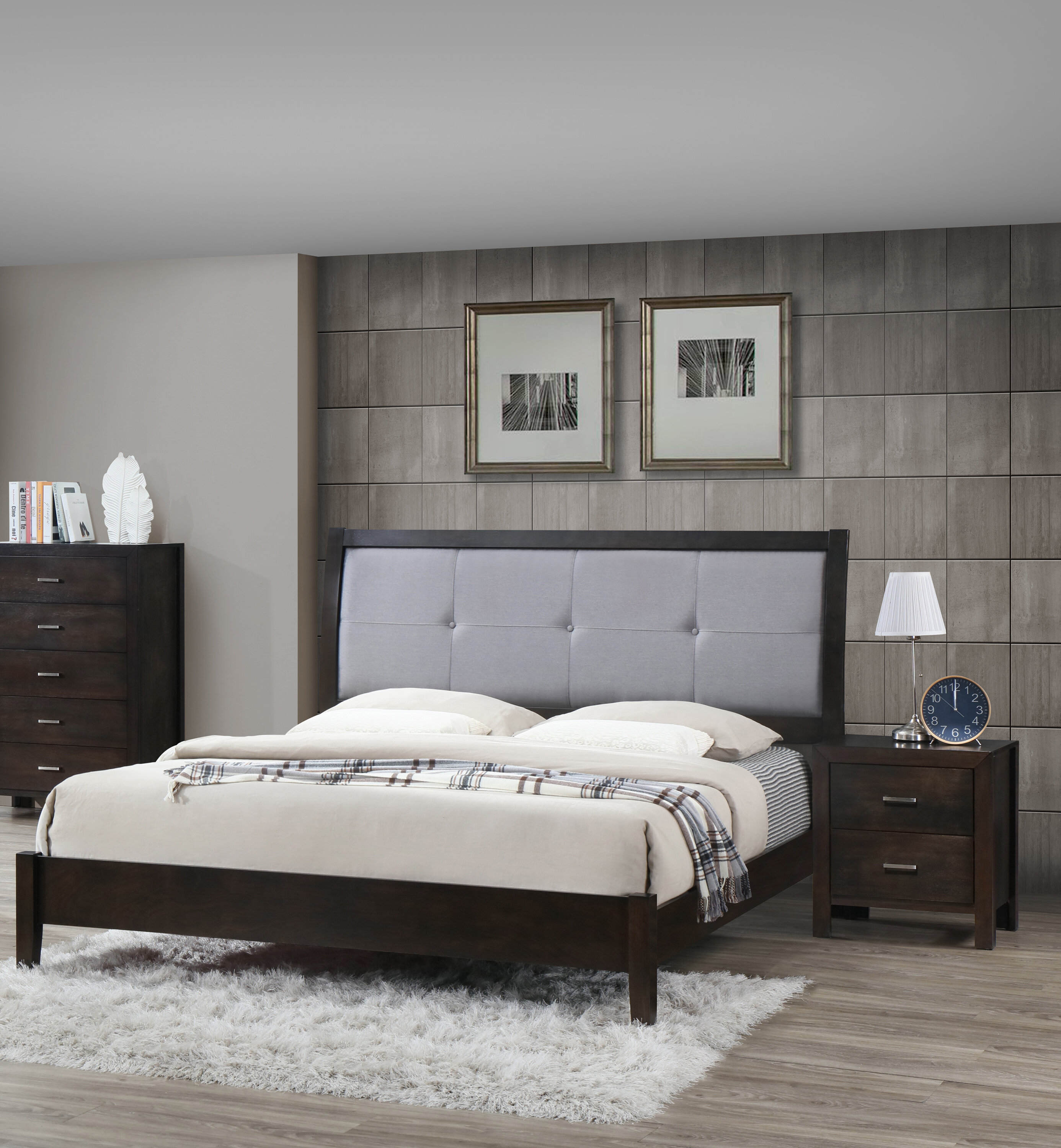 Marinette Platform Configurable Bedroom Set intended for dimensions 2772 X 3000