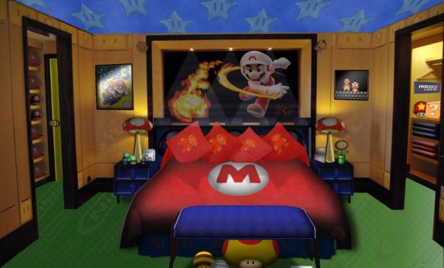 Mario Room Ideas Marios Bedroom Jayjaxon On Deviantart intended for proportions 1095 X 730