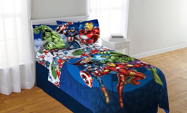 Marvel Avengers Blue Circle Sheet Set 1 Each within sizing 2000 X 2000