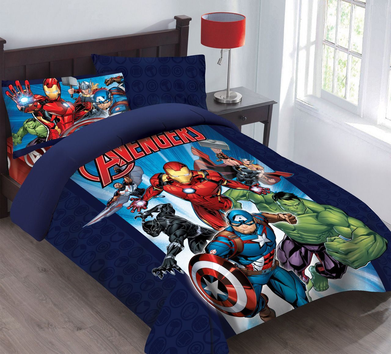Marvel Avengers Forever Comforter Set With Fitted Sheet intended for measurements 1280 X 1161
