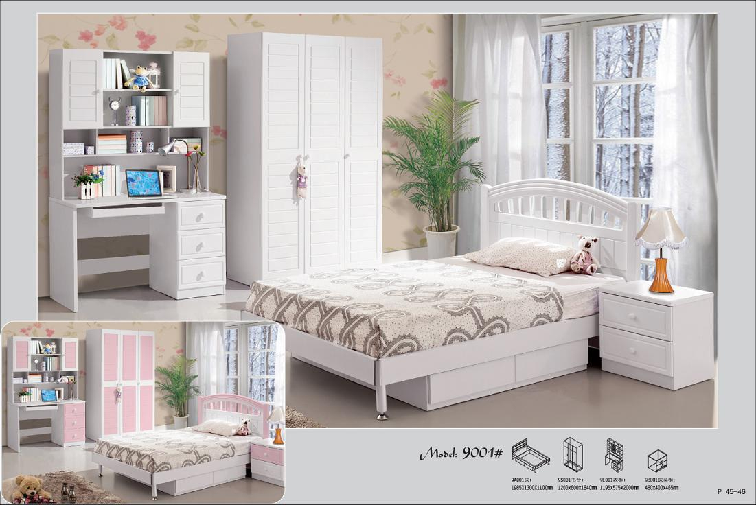 Mdf White Princess Children Bedroom Furniture inside proportions 1101 X 736