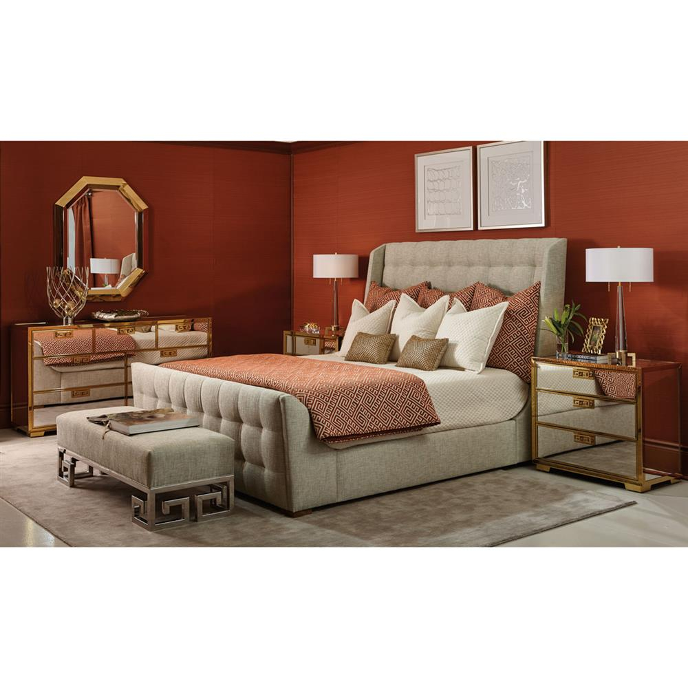 Mercer Modern Classic Bedroom Set Queen with regard to dimensions 1000 X 1000