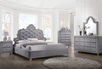 Meridian Sophie 4 Piece Bedroom Set In Grey with sizing 1600 X 991