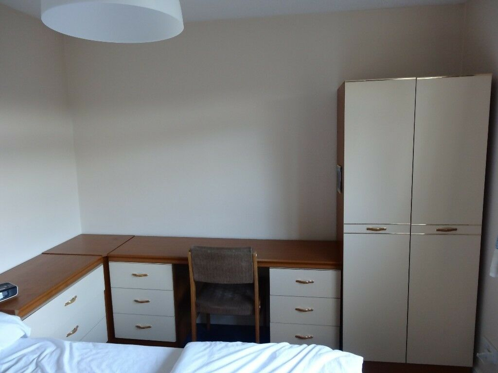 Mfi Bedroom Furniture Set Chest Of Drawers Desk With Two Side Drawers Corner Unit And Wardrobe In Beeston Nottinghamshire Gumtree intended for proportions 1024 X 768