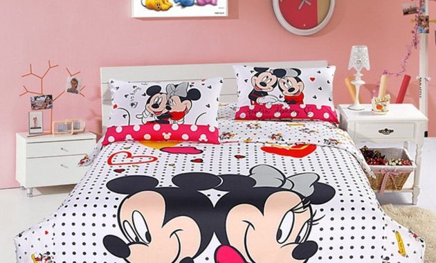 Mickey Mouse And Minnie Bedding Set Disney Dream Minnie Mouse intended for size 1000 X 1000