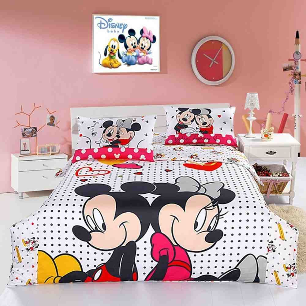 Mickey Mouse Twin Comforter Set Twin Comforter Sets Minnie Mouse throughout measurements 1000 X 1000