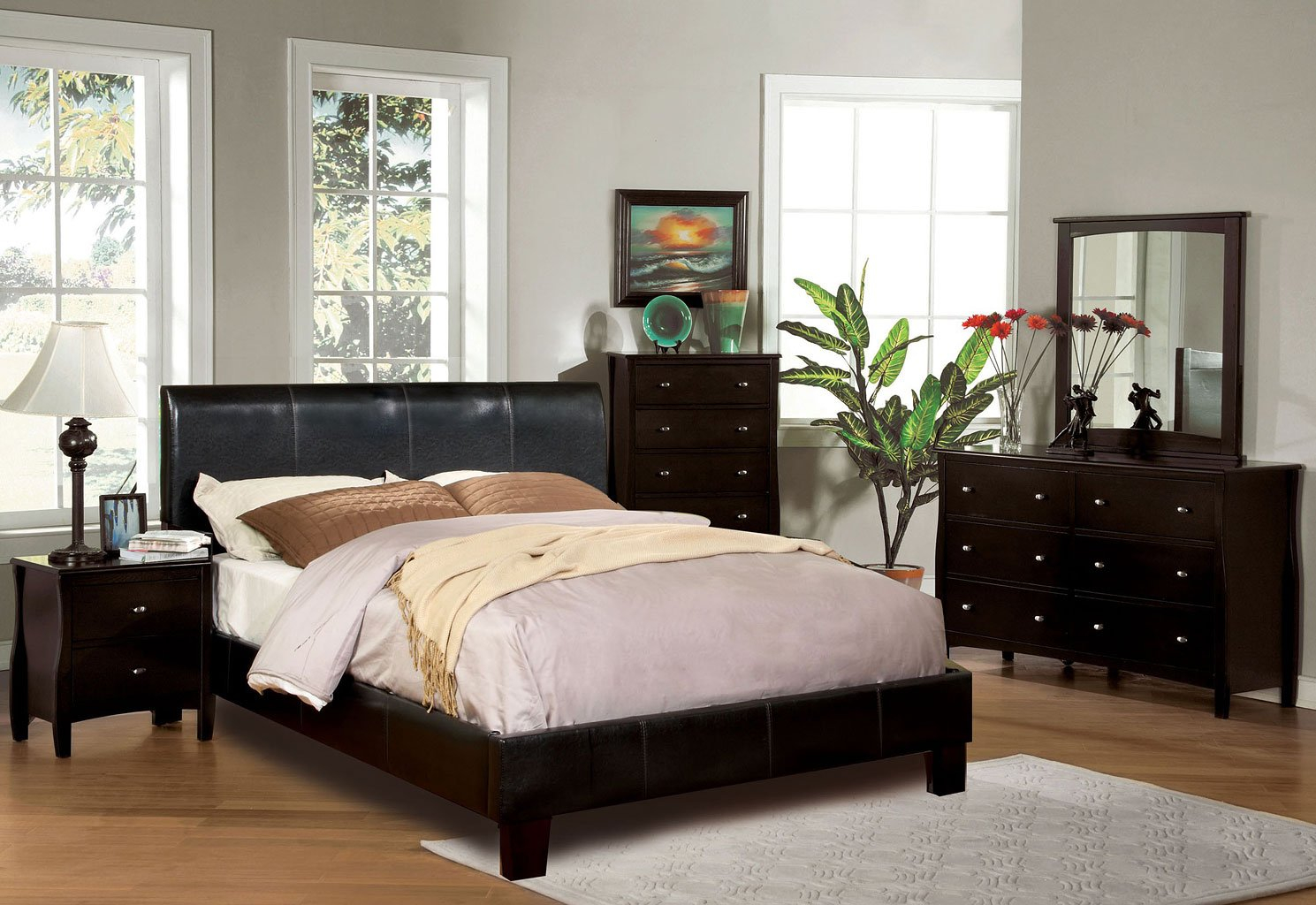 Milano Bedroom Set W Villa Park Bed within sizing 1489 X 1024