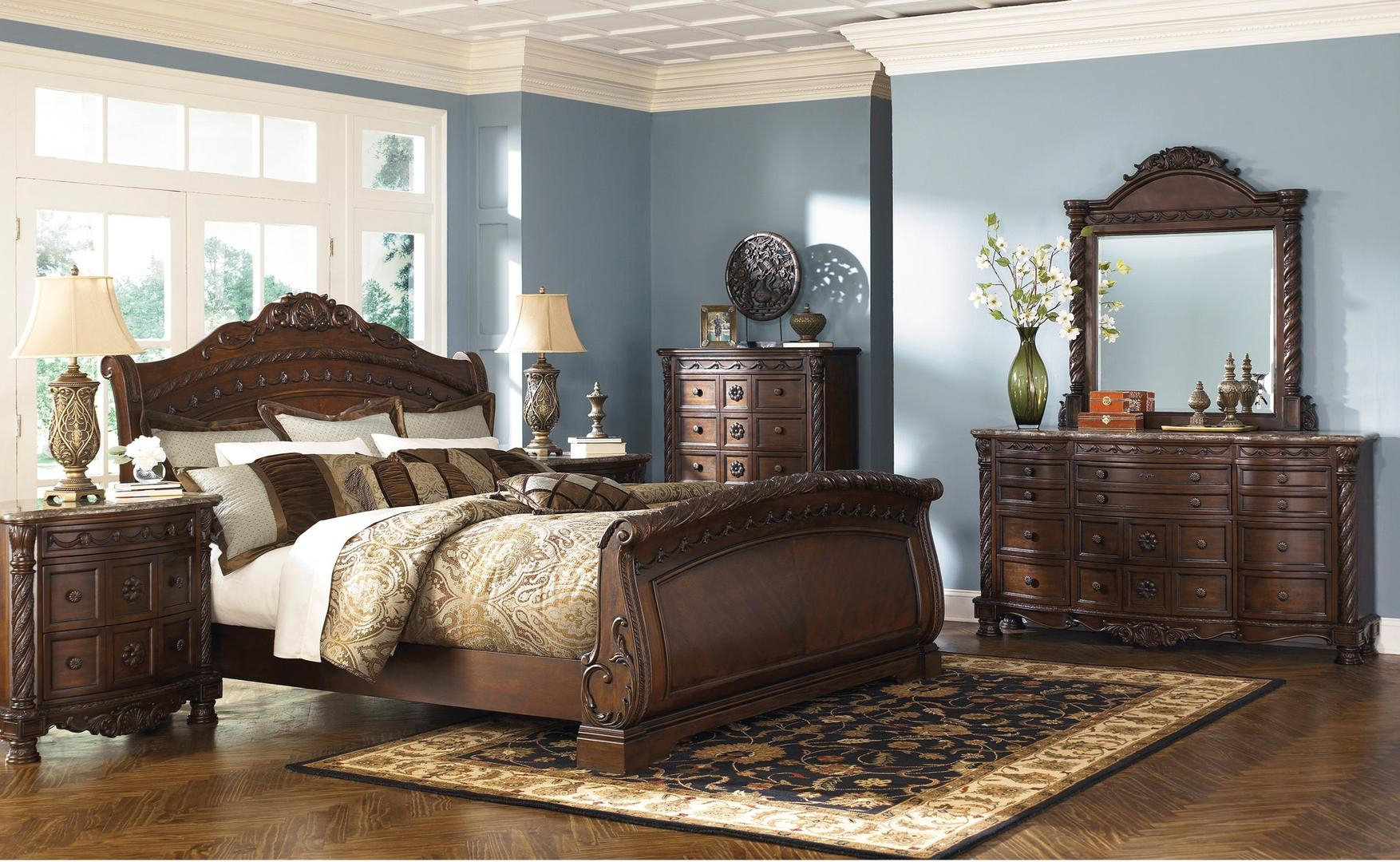 Millennium North Shore 4 Piece Queen Size Bedroom Set intended for proportions 1754 X 1080