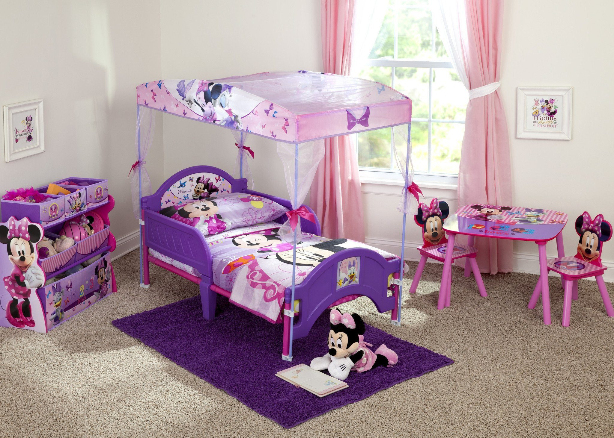 Minnie Mouse Toddler Bed Set Frozen Toddler Bed Modern Minnie in measurements 2048 X 1463
