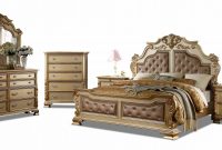 Miranda Wilshire Bed Dresser Mirror Set Queen for size 5933 X 2759