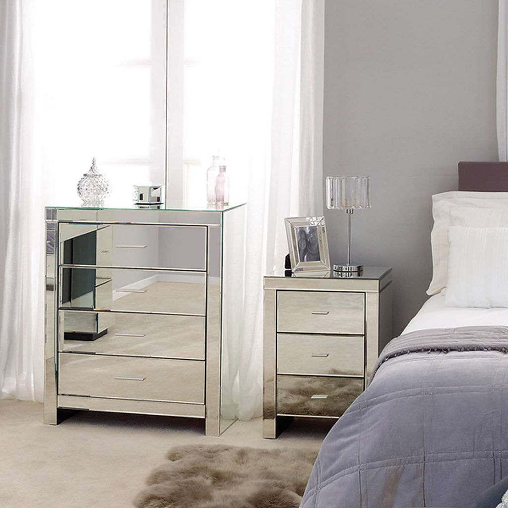 Mirrored Glass Bedroom Furniture Awesome Inspiration Ideas Mirrored with sizing 1024 X 1024