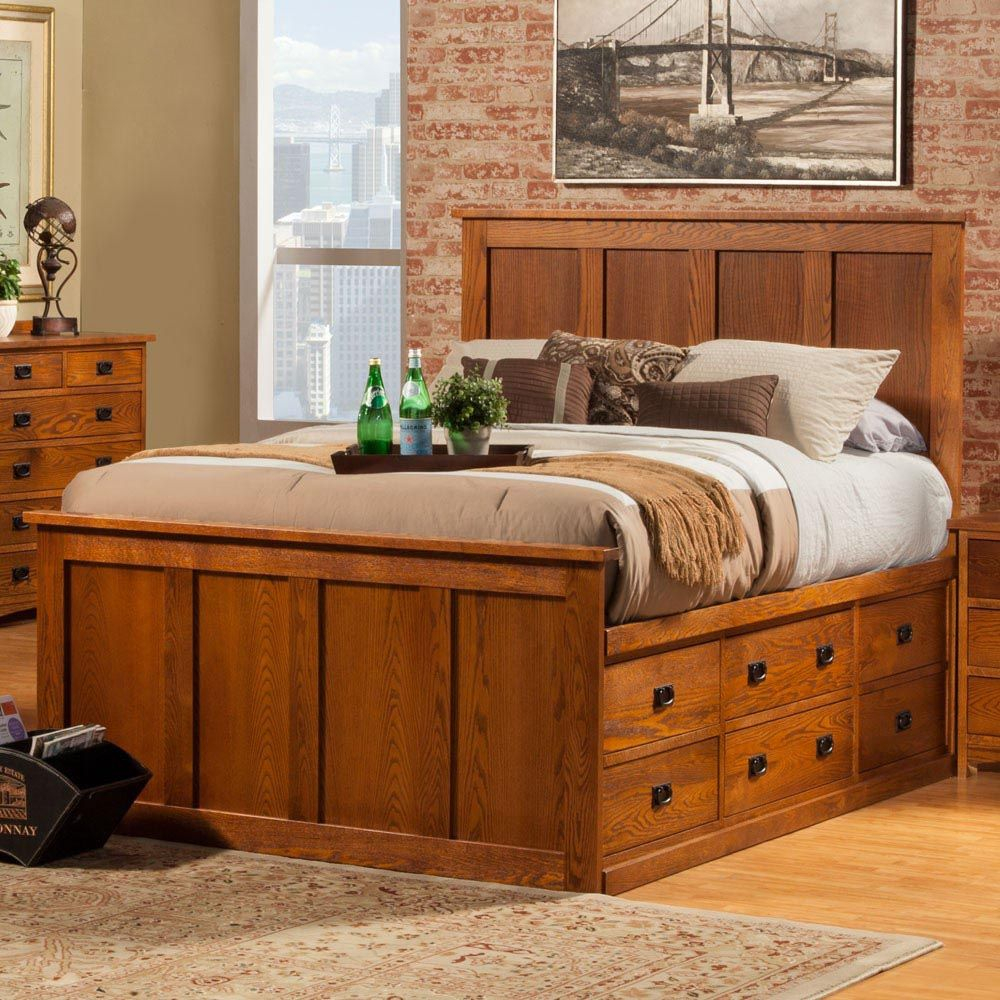 Mission Oak Bedroom Furniture Furniture In 2019 Oak Bedroom for proportions 1000 X 1000