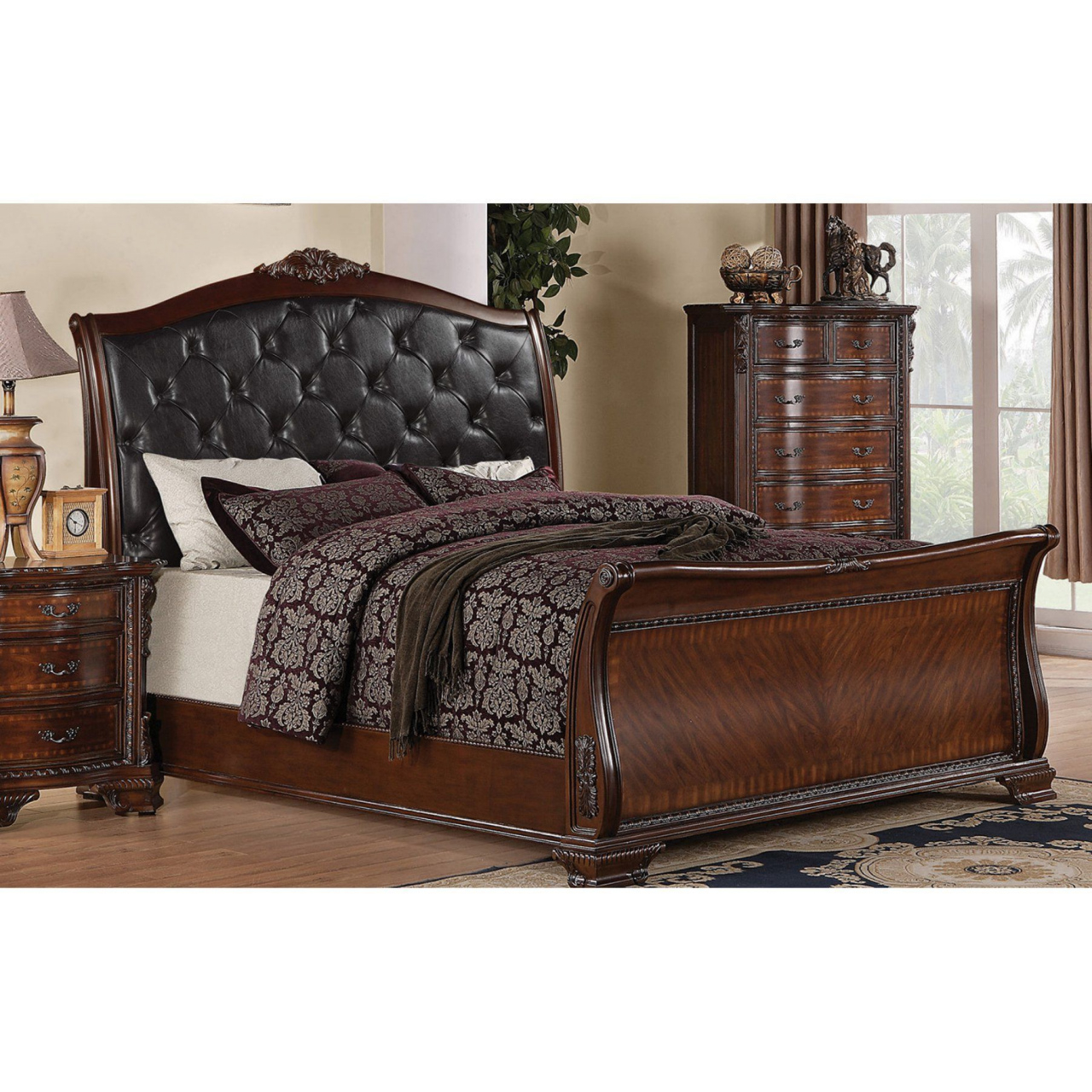 Modern Cal King Bedroom Sets Coaster Furniture Maddison Tufted within sizing 1280 X 1280