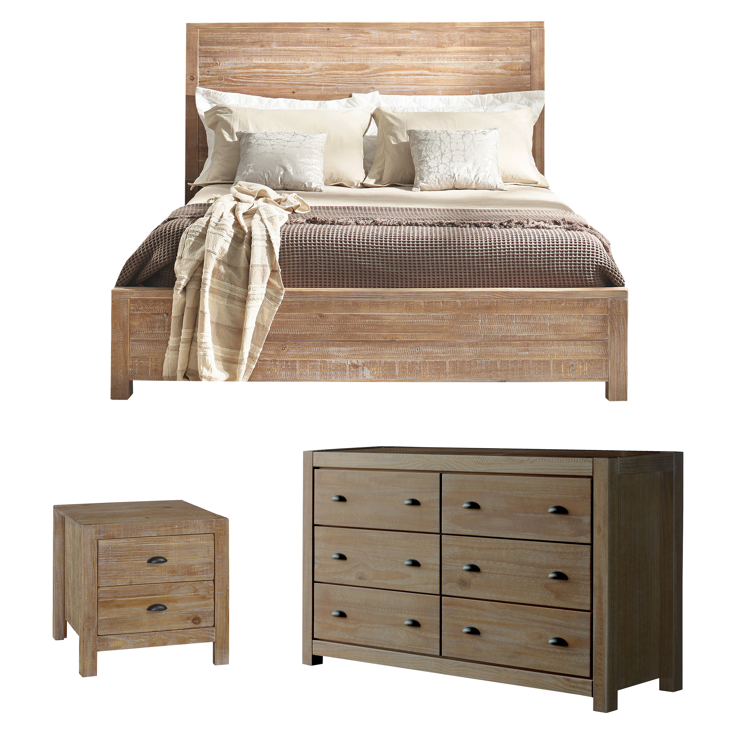 Modern Contemporary Bamboo Bedroom Furniture Allmodern in dimensions 3000 X 3000