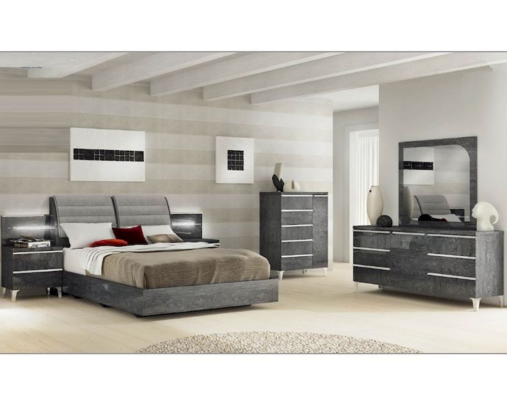 Modern Italian Bedroom Set Elite 3313ei with regard to sizing 1000 X 800