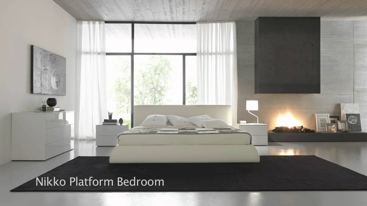 Modern Japanese Style Platform Beds Bedroom Furniture within sizing 1280 X 720