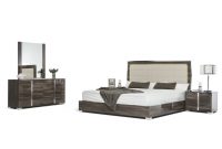 Modrest San Marino Modern Grey Bedroom Set inside dimensions 1200 X 795