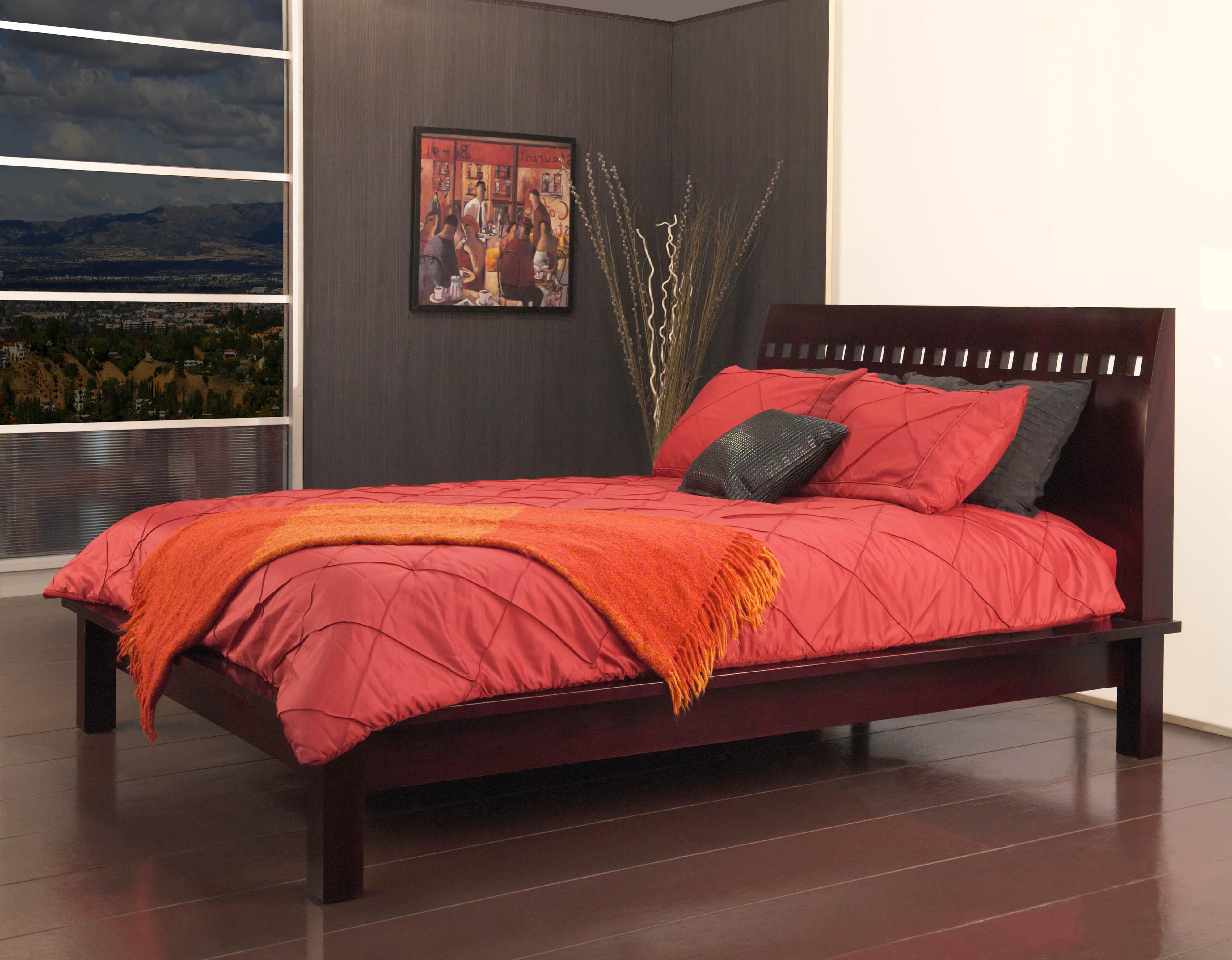 Modus International Nevis Full Veneto Platform Bed Fmg Local in measurements 3988 X 3108