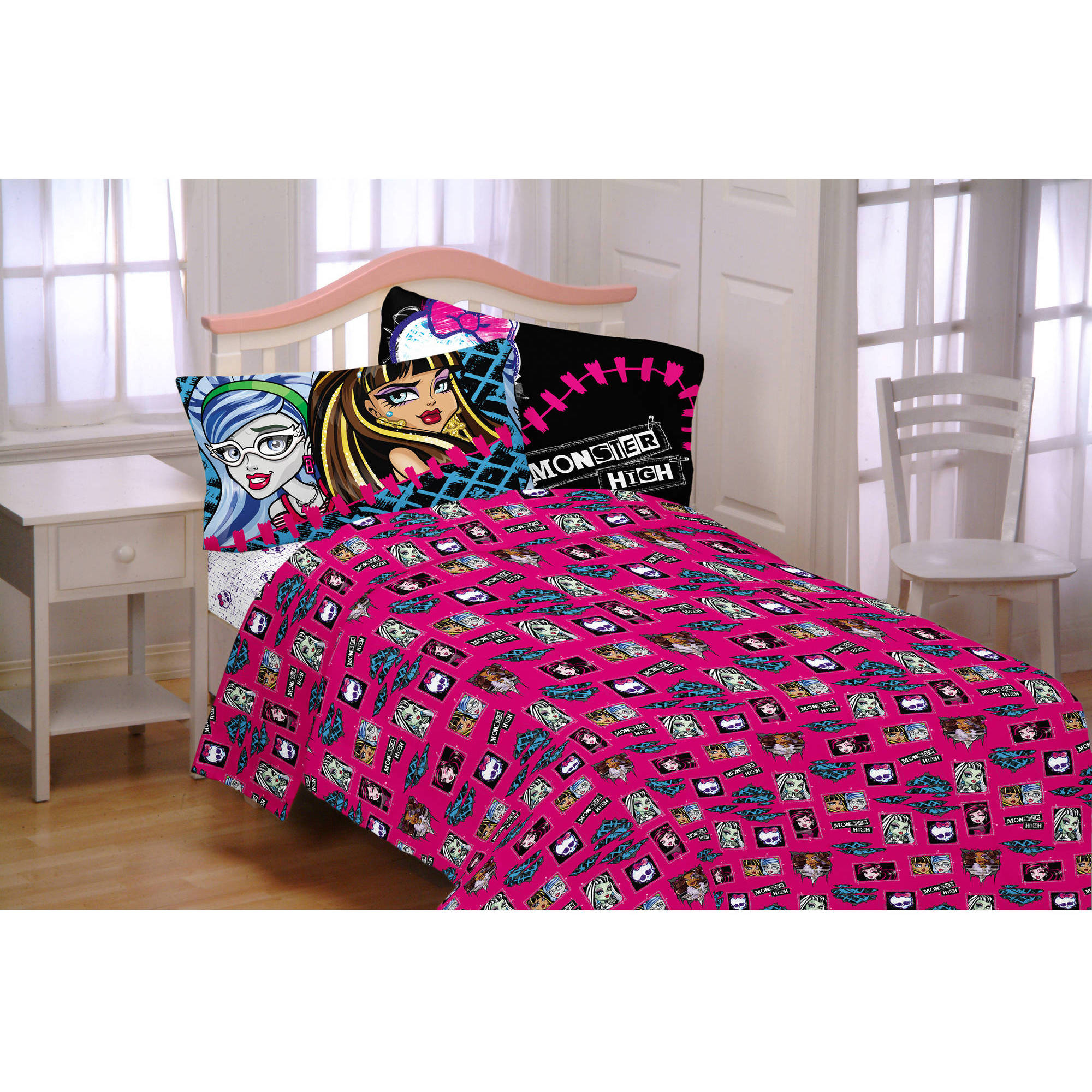 Monster High All Ghouls Allowed Bedding Sheet Set 1 Each in sizing 2000 X 2000