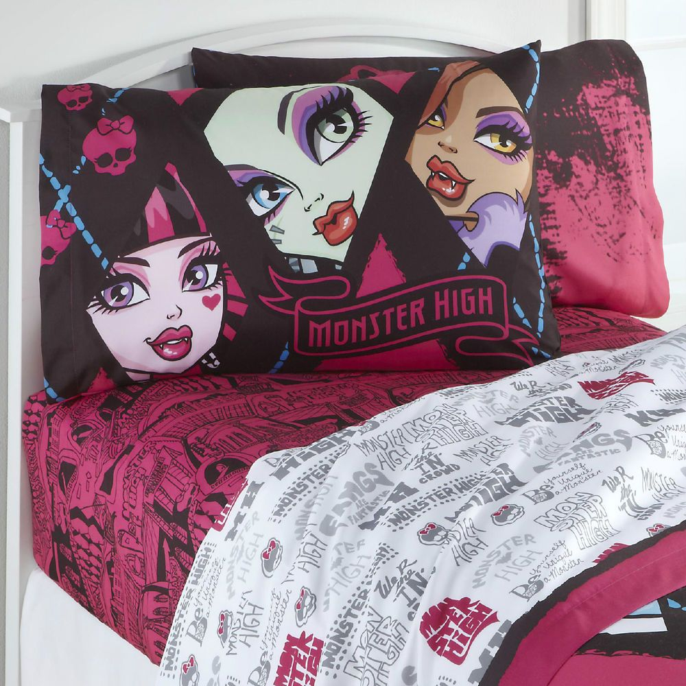 Monster High Full Size Bedding Set Full Size Bed Sets Full Size regarding dimensions 1000 X 1000