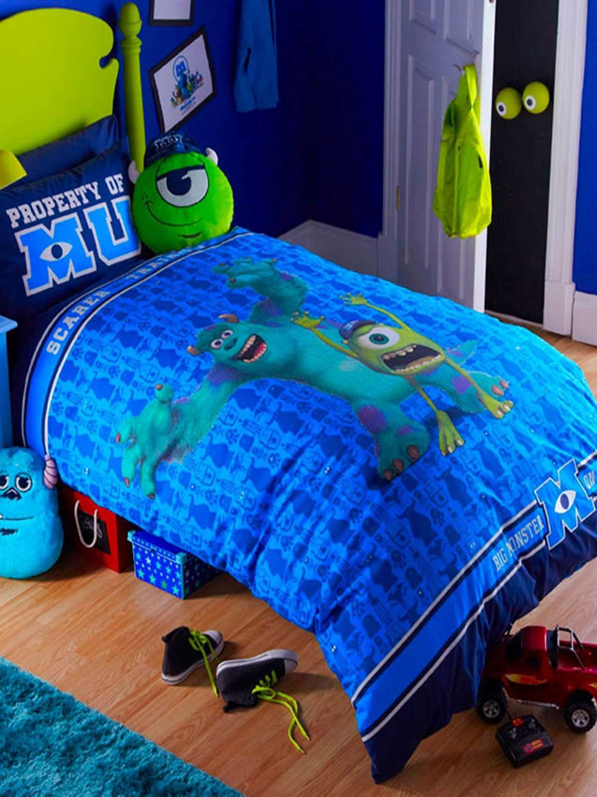 Monsters University Bedding Childrens Bedding Boys Bedding regarding sizing 1200 X 1600