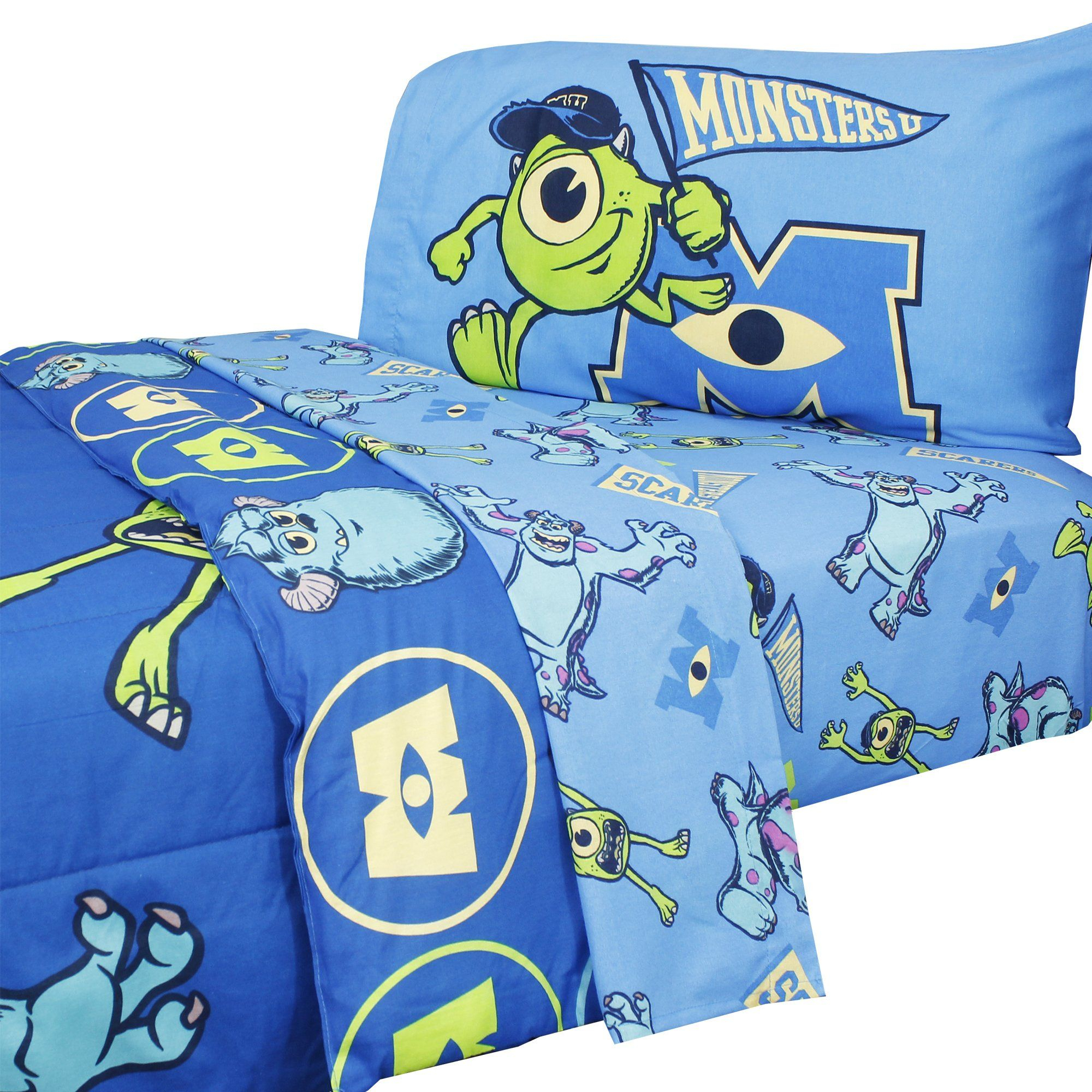 Monsters University Bedding Set In 2019 Monster University with regard to dimensions 2000 X 2000