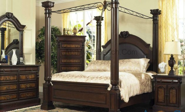 Montecito Poster Canopy Bedroom Collection Poster Bedroom within size 1200 X 900