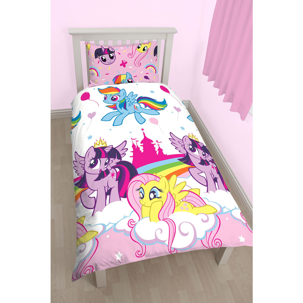 My Little Pony Reversible Duvet Set Single inside proportions 1000 X 1000