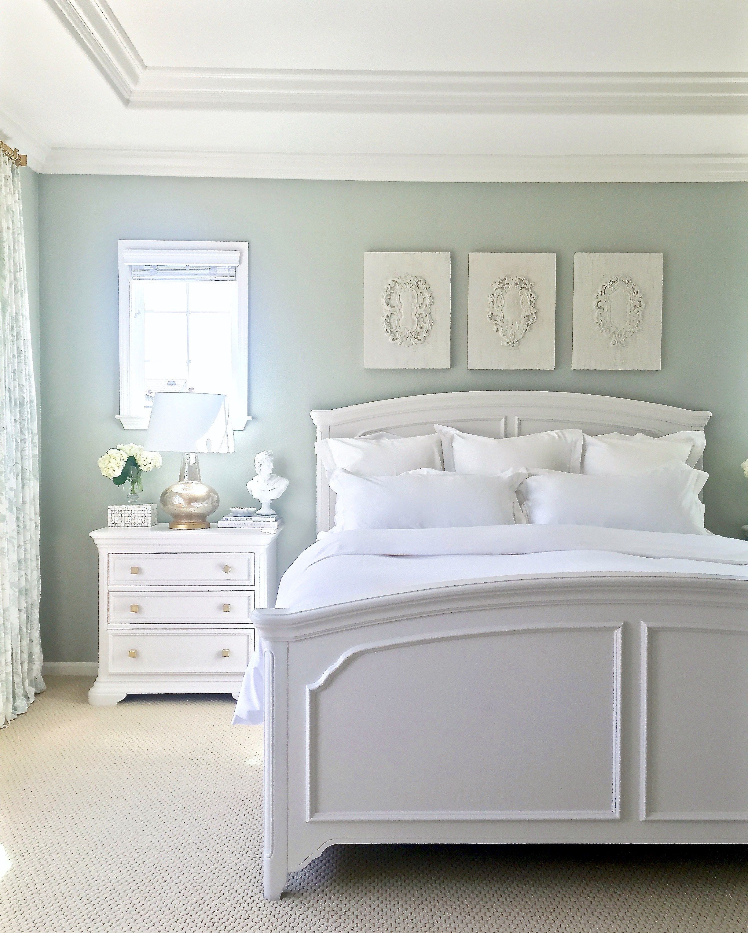 My New Summer White Bedding From Boll Branch Bedroom Ideas throughout proportions 2448 X 3052
