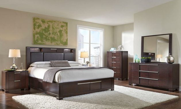 Najarian Furniture Contemporary Bedroom Set Studio Na Stbset in measurements 1000 X 800