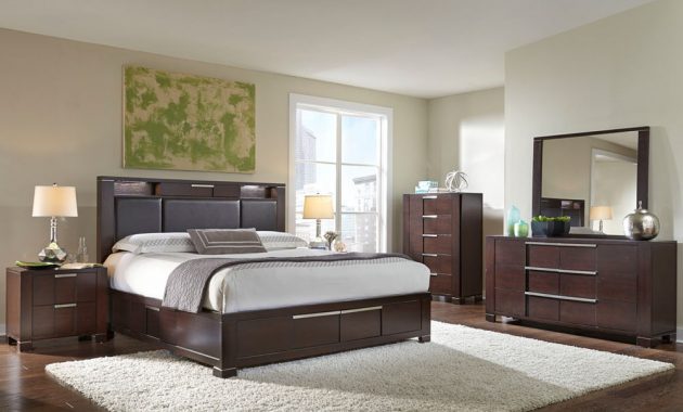 Najarian Furniture Contemporary Bedroom Set Studio Na Stbset pertaining to sizing 1000 X 800