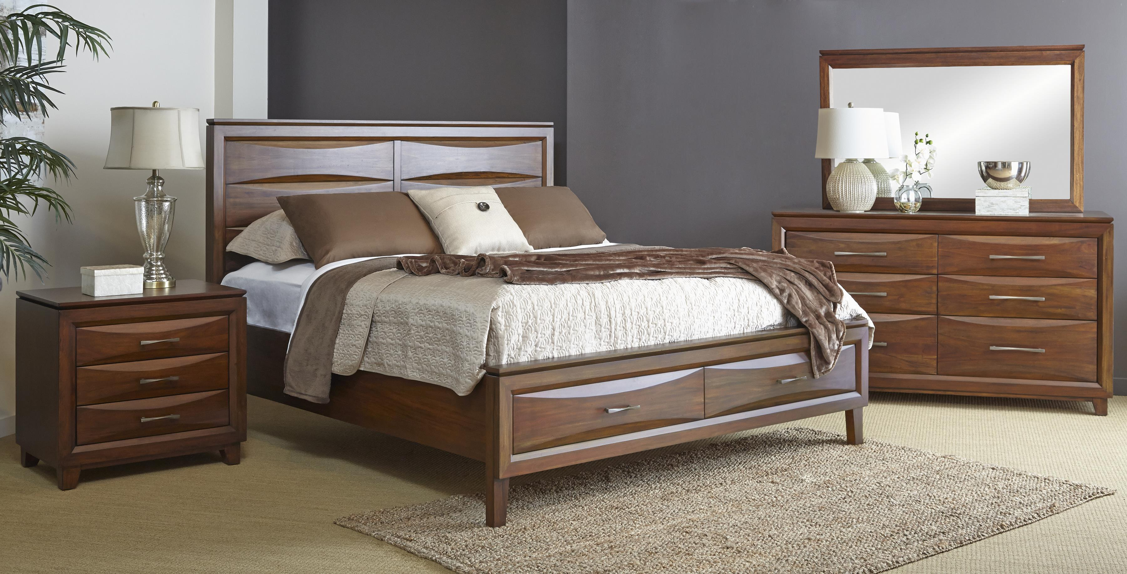 Napa Furniture Designs Riviera Queen Bedroom Group Sadlers Home with regard to proportions 3601 X 1833