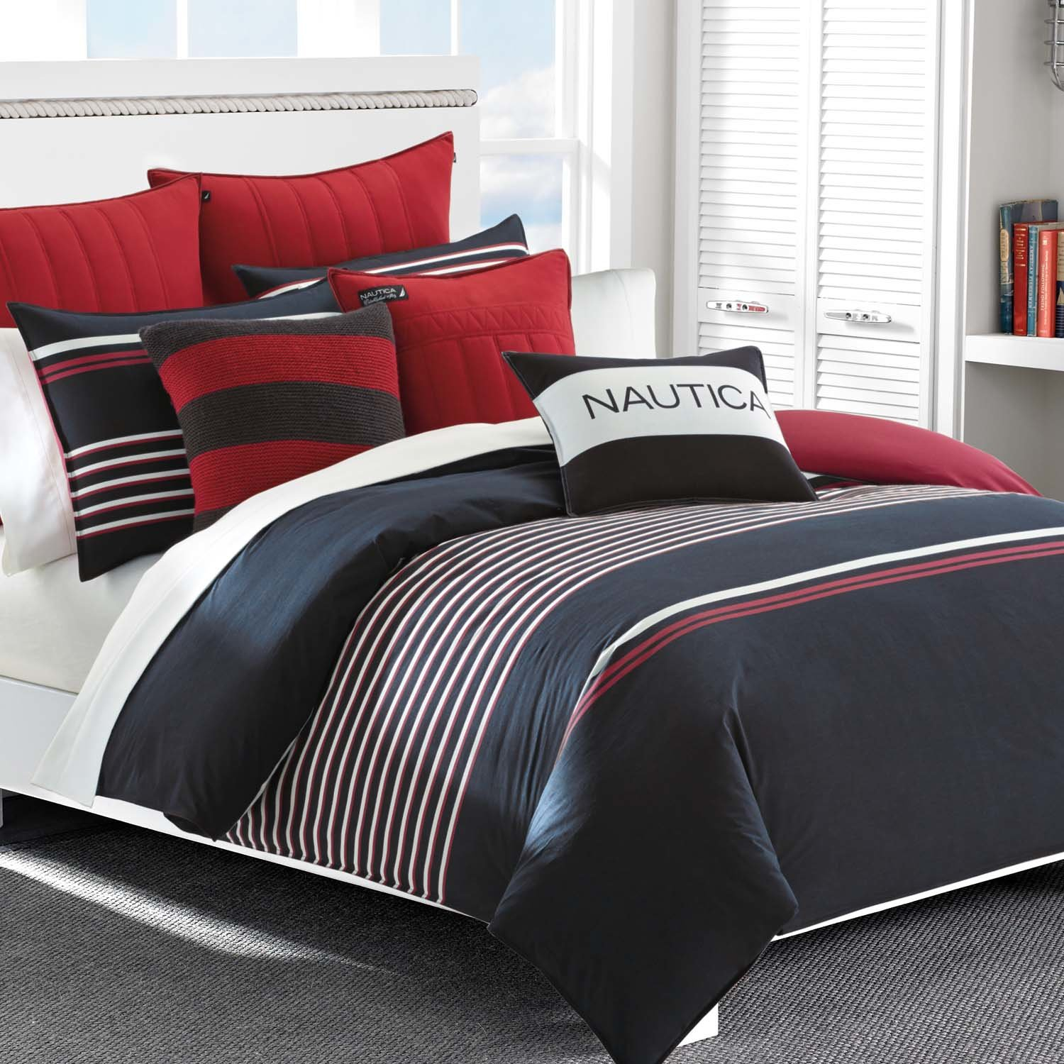 Nautica Mineola Reversible Comforter Set Reviews Wayfair pertaining to sizing 1500 X 1500