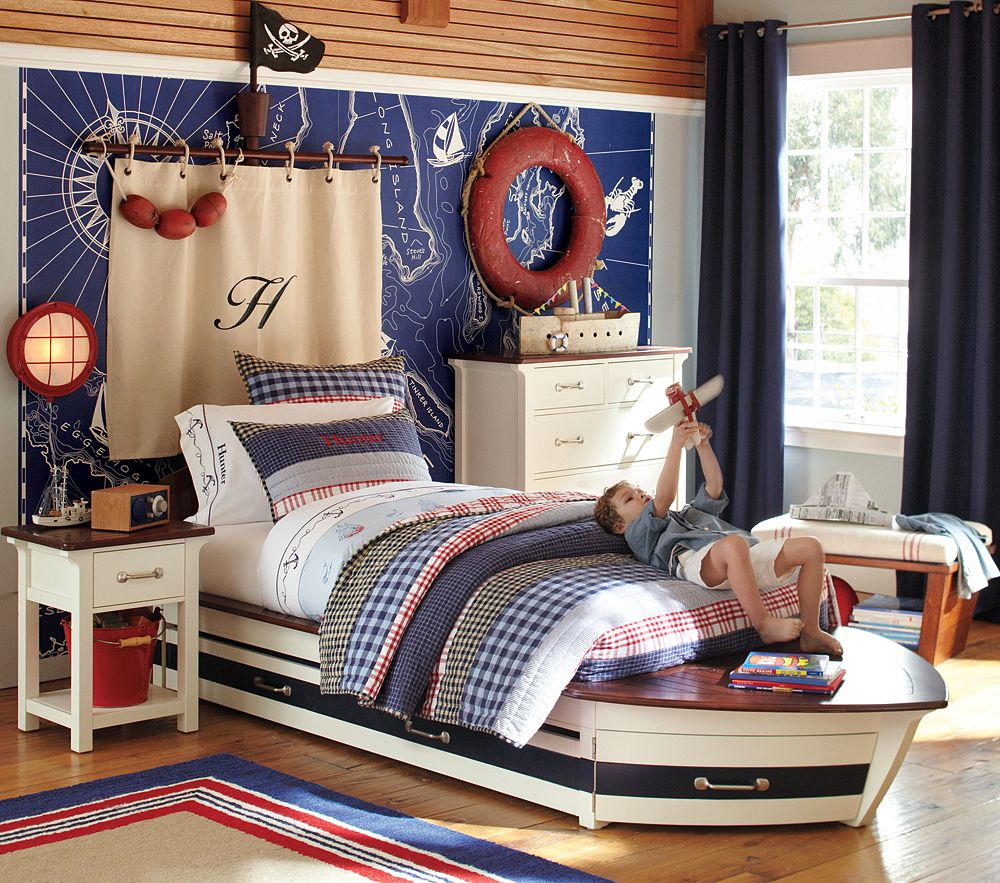 Nautical Bedroom Furniture Homesfeed intended for size 1000 X 883