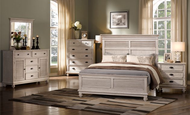 New Classic Lakeport 4 Piece Bedroom Set In Driftwood intended for size 1800 X 1170