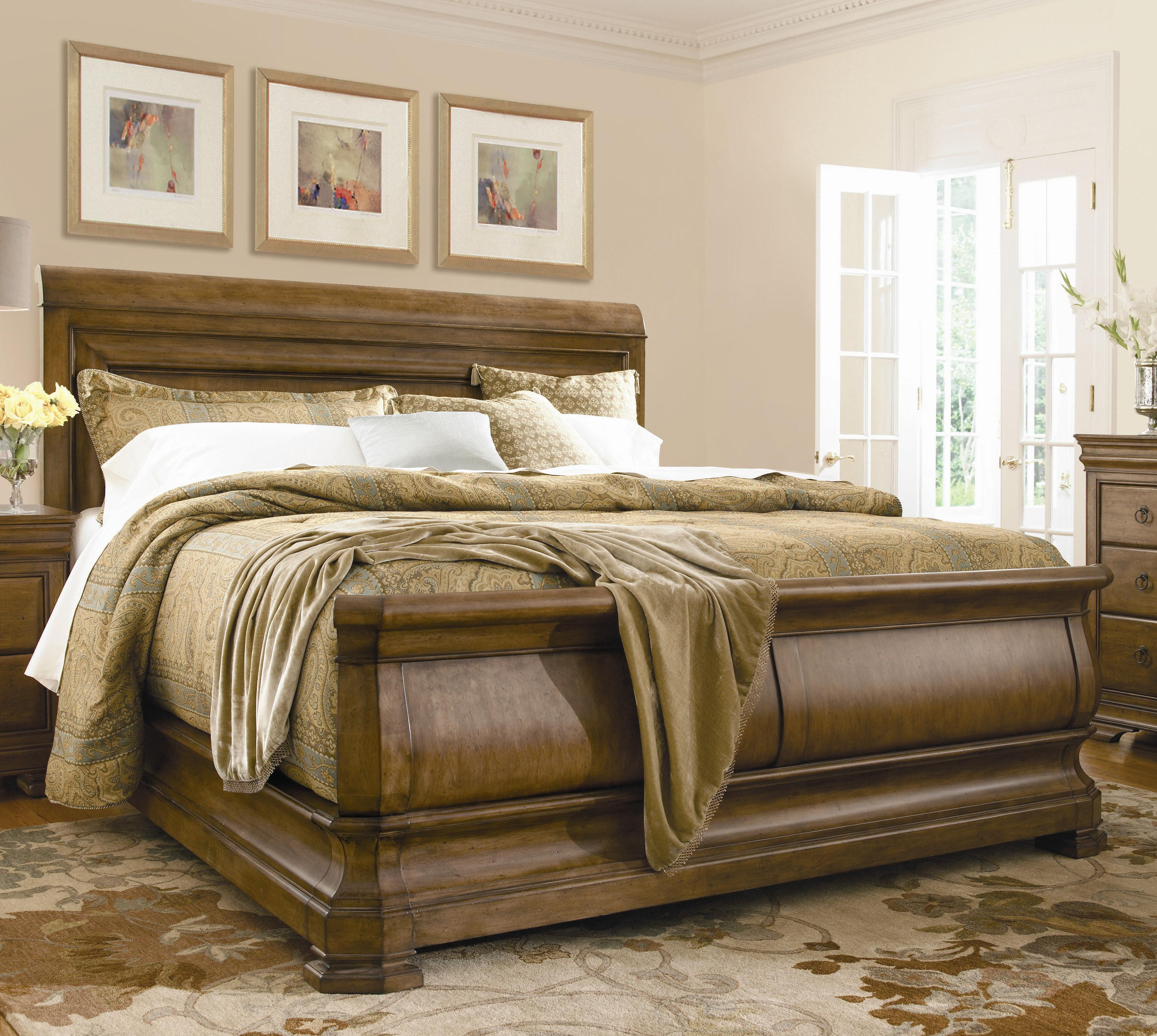 Newton Falls Queen Sleigh Bed Wittman Co At Morris Home inside proportions 3351 X 3000