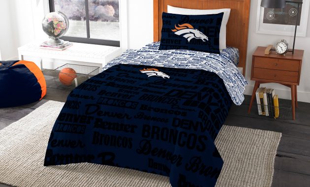 Nfl Denver Broncos Bed In A Bag Complete Bedding Set throughout sizing 2000 X 2000