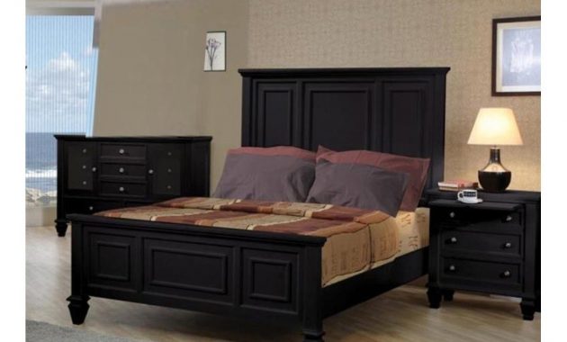 Nicholson Sincere Black 3 Piece Bedroom Set With Dresser throughout size 1000 X 1000