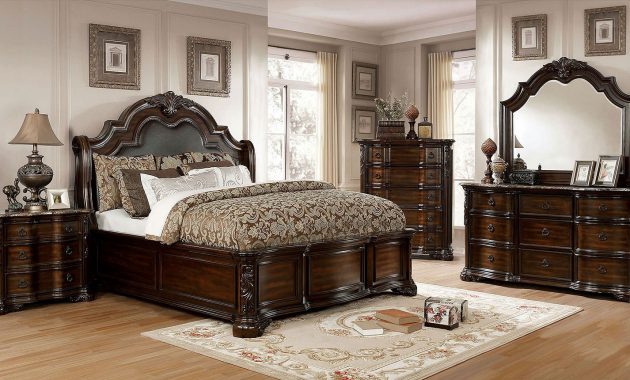 Niketas Sleigh Bedroom Set regarding dimensions 1600 X 860