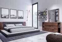 Nova Domus Jagger Modern Dark Grey Walnut Bedroom Set throughout measurements 1200 X 675