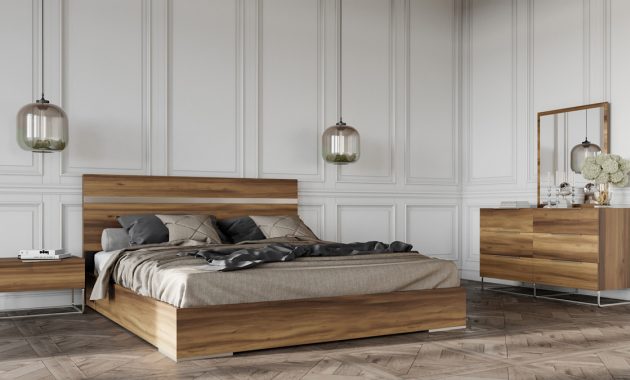 Nova Domus Lorenzo Italian Modern Light Oak Bedroom Set for dimensions 1200 X 675