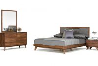 Nova Domus Soria Mid Century Grey Walnut Bedroom Set in size 1200 X 694