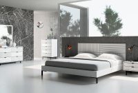 Nova Domus Valencia Contemporary White Bedroom Set throughout sizing 1200 X 675