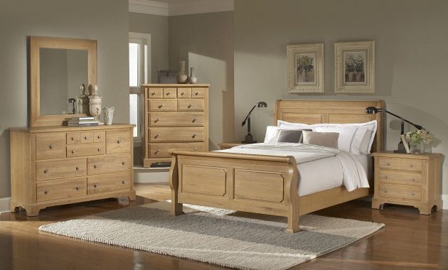 Oak Bedroom Furniture Sets Washed Oak Queen Sleigh Bedroom for sizing 1700 X 1275