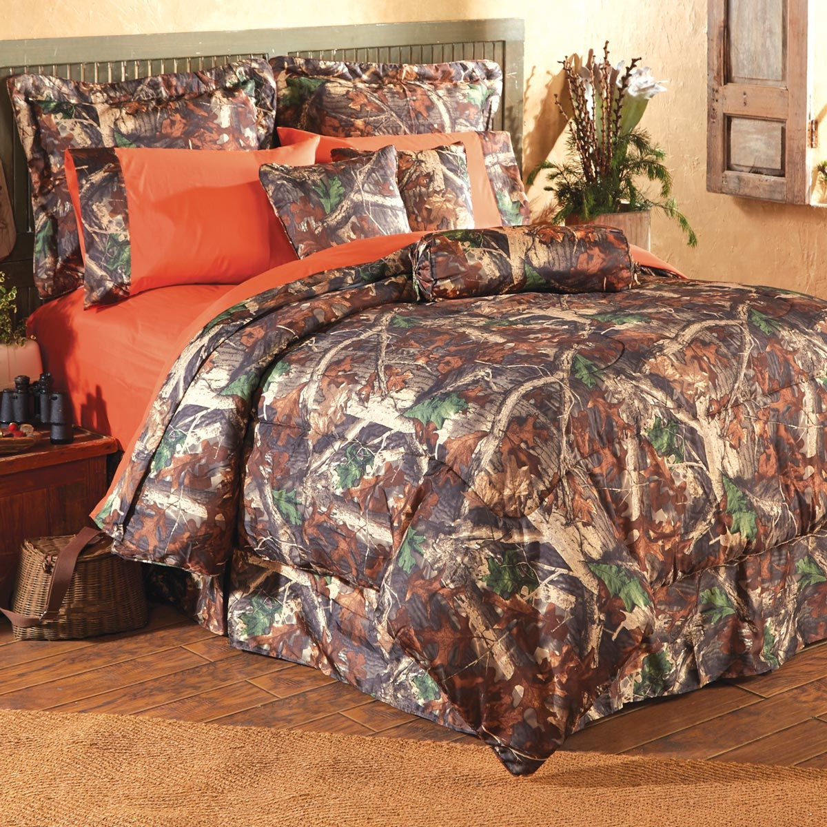 Oak Camo Bed Set Queen Home Renovations Someday Camo Bedding within size 1200 X 1200