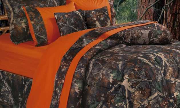 Oak Camo Camouflage Rustic Comforter Bed Set with regard to measurements 2000 X 2000