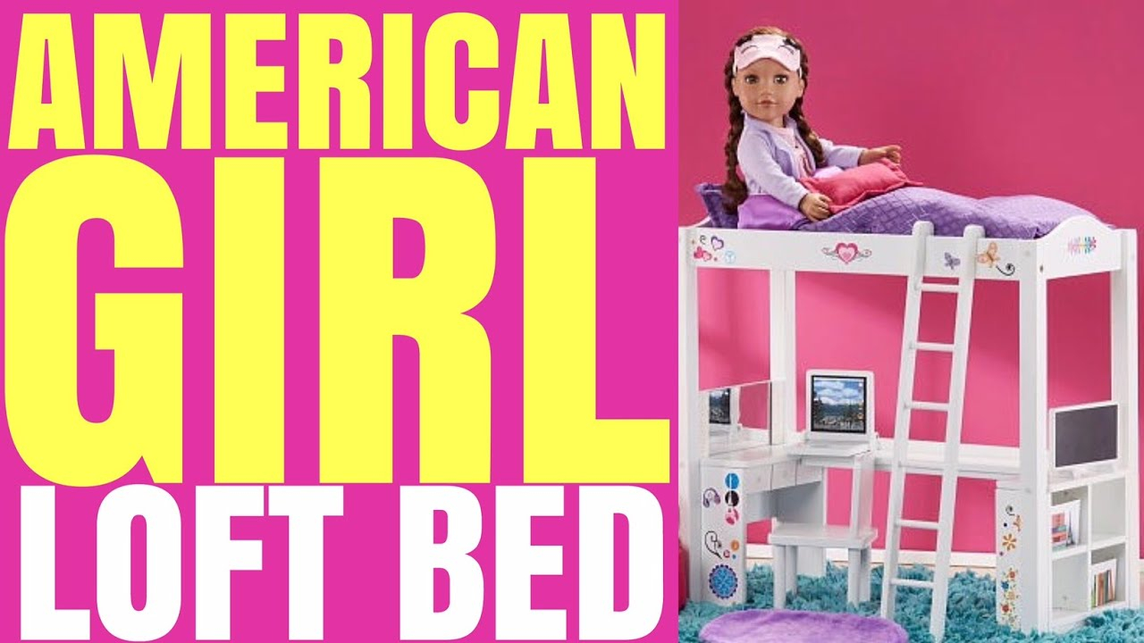 Opening American Girl Doll Loft Bed Journey Girl intended for sizing 1280 X 720