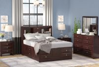 Oreland Platform 5 Piece Espresso Bedroom Set within proportions 2000 X 2000