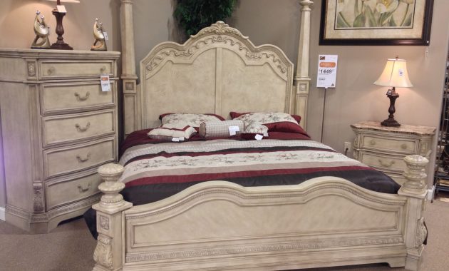 Ortanique King Poster Bed Three Drawer Nightstand 5 Drawer within sizing 3264 X 2448